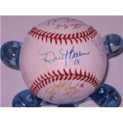 Autograph Baseball “SAN FRANSICO GIANTS”  2001 23 Signatures – (BARRY BONDS, DUSTY BAKER, J.T. SNOW,