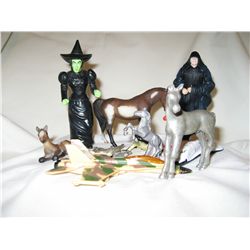 Classic Small Toys Collectibles Horses, Wicked Witch of the West of OZ Nasa Ship Jet Bayer Horses