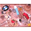 Image 4 : Junk Drawer Lot Dice, BMW DECAL, Watch, Tons of items