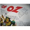 Image 5 : Vintage “WIZARD OF OZ AUTOGRAPH PILLOW CASE” ONE OF A KIND