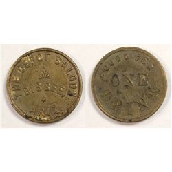 Bisbee-HIGH QUALITY SALOON TOKEN