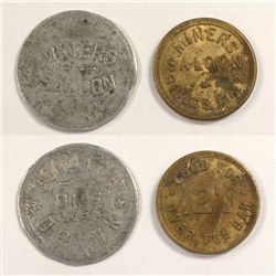 Rare MINERS SALOON TOKEN LOT