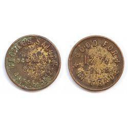 Scarce TERRITORIAL SALOON TOKEN