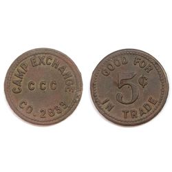 Scarce CCC Camp near Williams Arizona