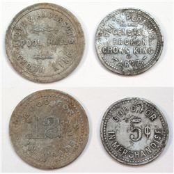 Early 1910-1920 Merchant Tokens