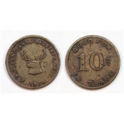 Pictorial Elks Token