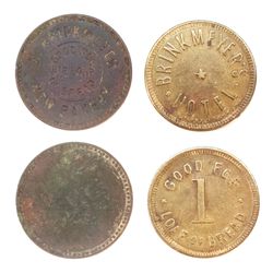 BRINKMEYER'S TOKENS