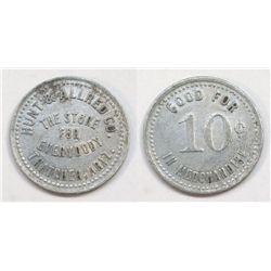 Early Morman Business Token