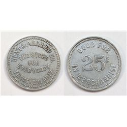 Early Morman Business Token