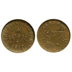 Bisbee AZ Depot Saloon Token