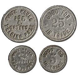 White Mound Trading Post Tokens