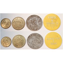 Dunsmuir Quartet of Tokens