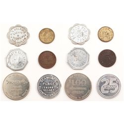 Riverside county area, 6 tokens