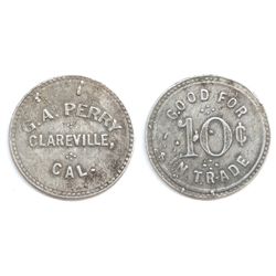 Clareville, Cal. G. A. Perry