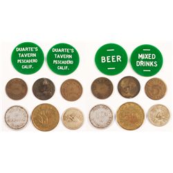 Monterey area, 8 pieces