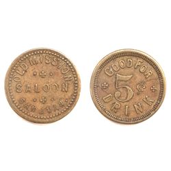 San Juan, CA. Old Mission Saloon