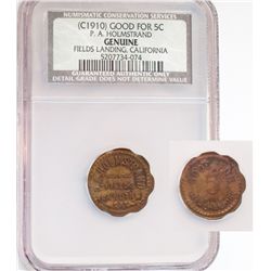 Fields Landing. P. A. Homstrand