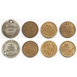 Santa Rosa. 4 Pieces