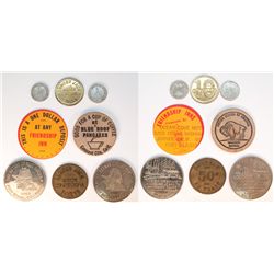 North Coast, CAl. 8 pieces.