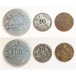 Bainville Montana Tokens