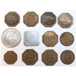 Poulson. 12 Montana Tokens