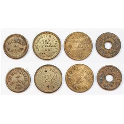 Nevada Brass Tokens