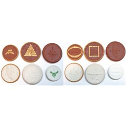 German Ceramic Tokens