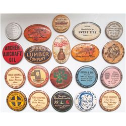 Advertising Whetstone Pieces, Miscellaneous Batch #3