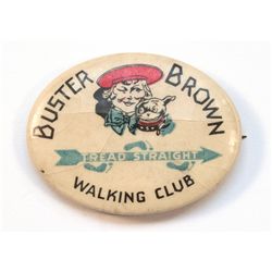 Buster Brown Pinback