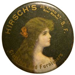Hirsch’s Clothiers and Furnishings Mirror