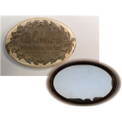 Oval Travel Mirror