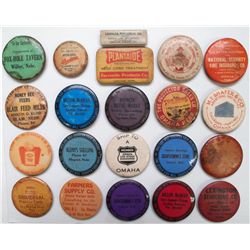 Nebraska Celluloid Whetstone Collection