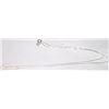 Image 1 : STERLING SILVER BOX CHAIN STAMPED *.925* WEIGHS .05ozs *NEW CONDITION*!!