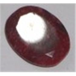19.75 CARAT *HUGE* RUBY OVAL CUT/FACETED & POLISHED PRECIOUS GEMSTONE!! GEMSTONE CAME OUT OF SAFE!!