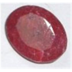 20.80 CARAT *HUGE* RUBY OVAL CUT/FACETED & POLISHED PRECIOUS GEMSTONE!! GEMSTONE CAME OUT OF SAFE!!