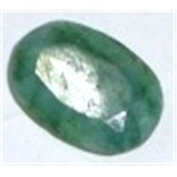 10.90 CARAT *HUGE* EMERALD OVAL CUT/FACETED & POLISHED PRECIOUS GEMSTONE!! GEMSTONE CAME OUT OF SAFE