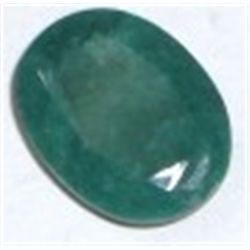 15.20 CARAT *HUGE* EMERALD OVAL CUT/FACETED & POLISHED PRECIOUS GEMSTONE!! GEMSTONE CAME OUT OF SAFE