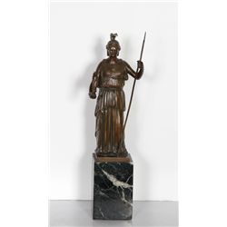 Arthur Bock, Athena, Bronze Sculpture