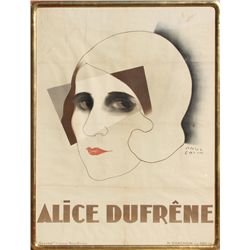 Paul Colin, Alice Dufrene, Lithograph Poster