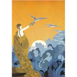 Erte, Wings of Victory, Serigraph