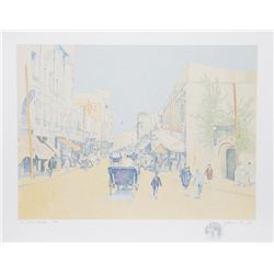 Guillaume Azoulay, Rue de L'Horlogue, Serigraph