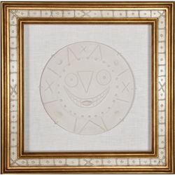 Pablo Picasso, Clock with Tongue (Ramie 327), Ceramic Plate