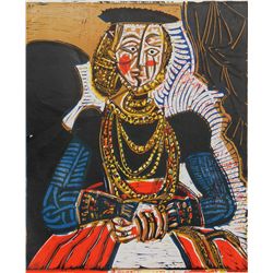 Pablo Picasso, Buste de Femme D'Apres Cranach, Lithograph Poster