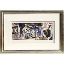 Pablo Picasso, Jeux de Plage, Lithograph