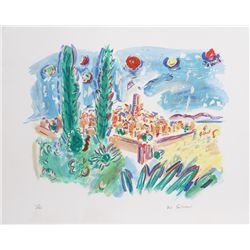 Wayne Ensrud, St. Paul de Vinci, Lithograph