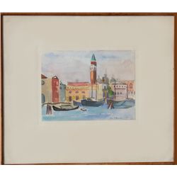 Maro Va Fiabella, Venice, Watercolor