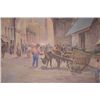 Image 2 : A. Colluci, Untitled - Street Scene, Oil Painting