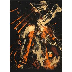 Arman, Romanticism in Gold, Silkscreen