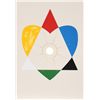 Image 1 : Jonathan Borofsky, The Balance of Love and Work Produces Energy, Silkscreen