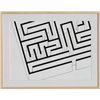 Image 1 : Robert Morris, Labyrinth, Silkscreen